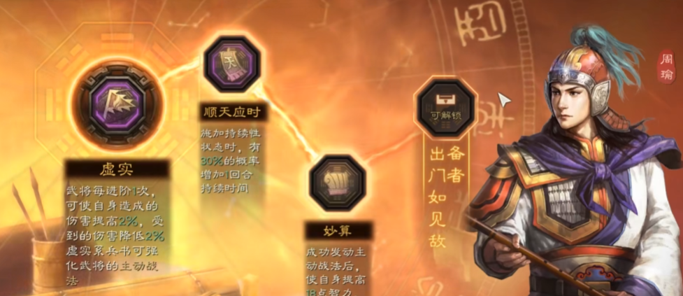 三国志战略版周瑜前期用什么战法