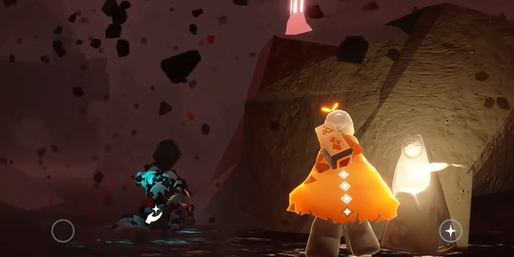 光遇无翼怎么飞暴风眼