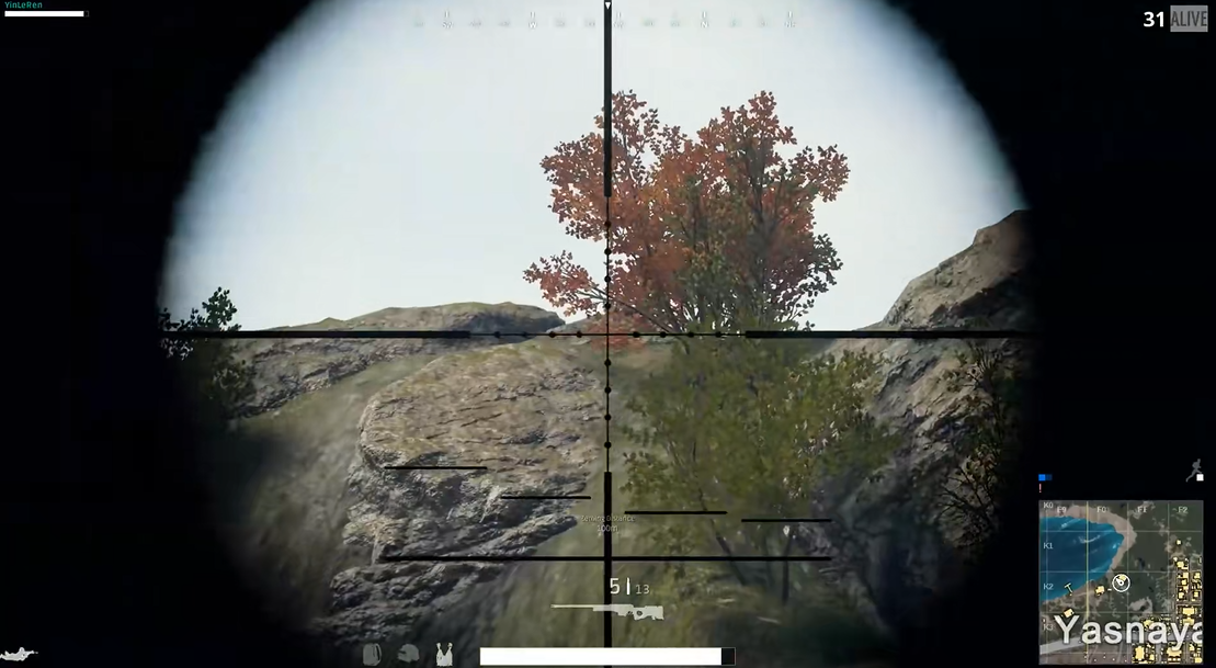 绝地求生中4倍镜怎么放大放小