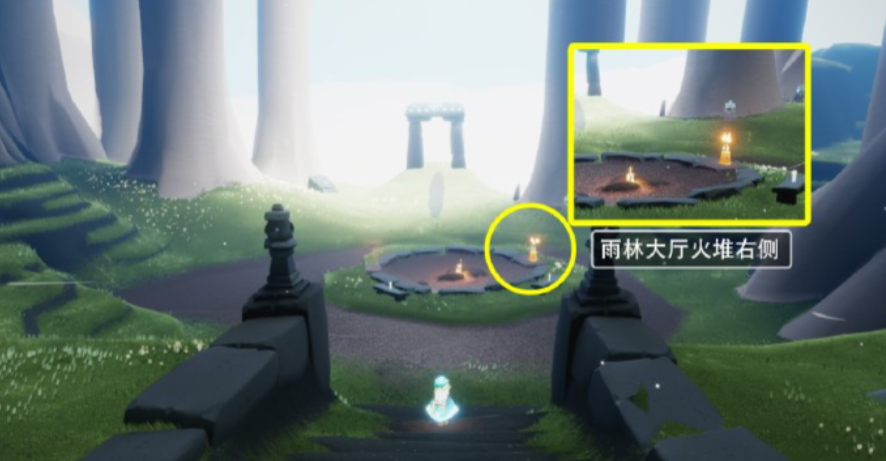光遇无翼如何到雨林大殿