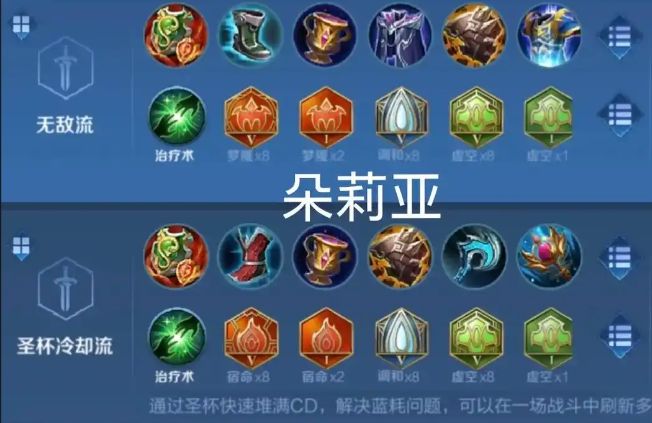 王者荣耀朵莉亚出装怎么搭配