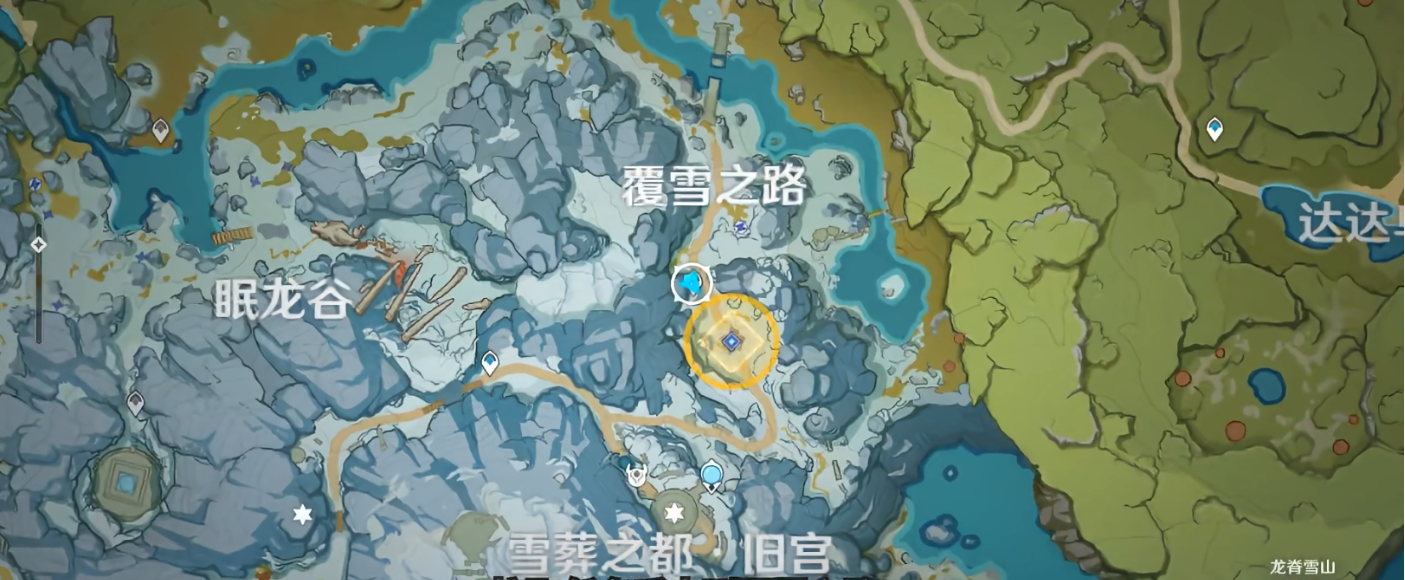 原神雪山怎么上顶部