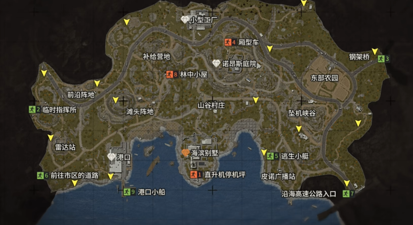 暗区突围哪个地图最难打