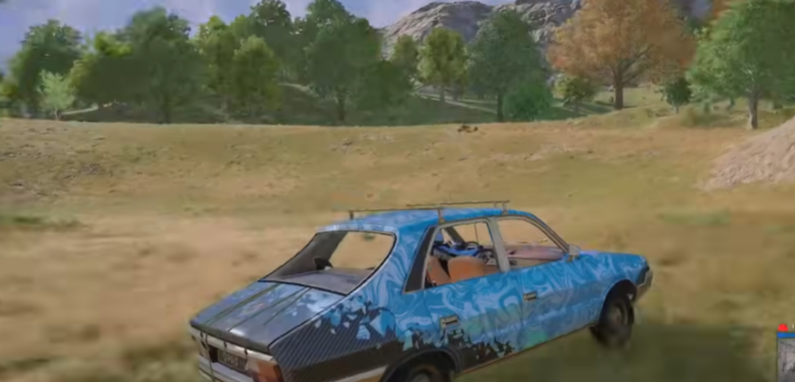 绝地求生怎么停车车不会滑