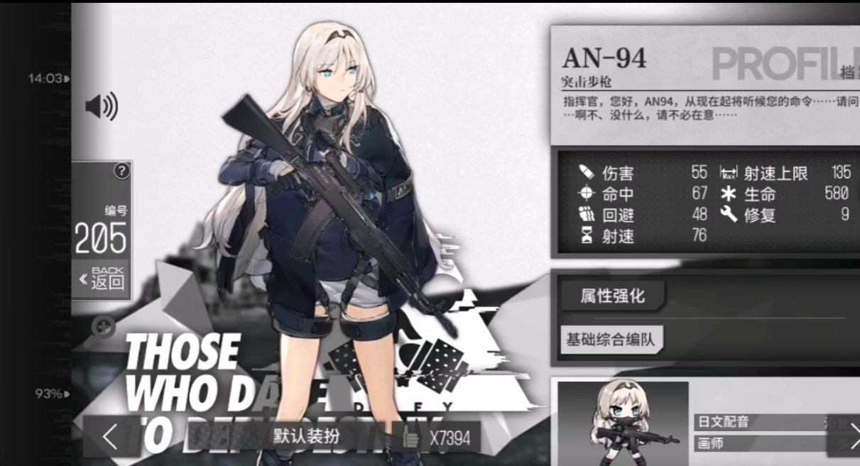 少女前线an94怎么样