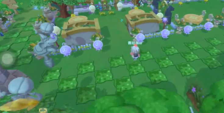 摩尔庄园邻居怎么放公共建筑