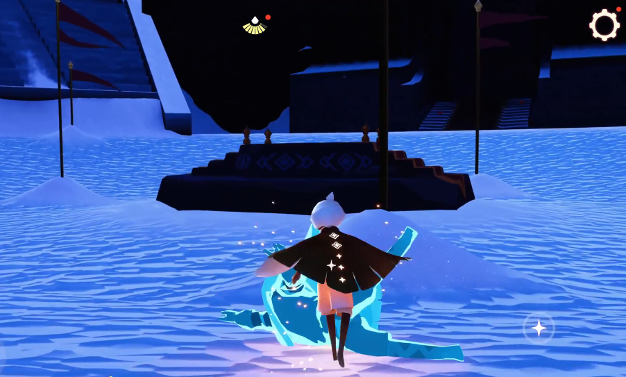 光遇的大树屋怎么去小溪