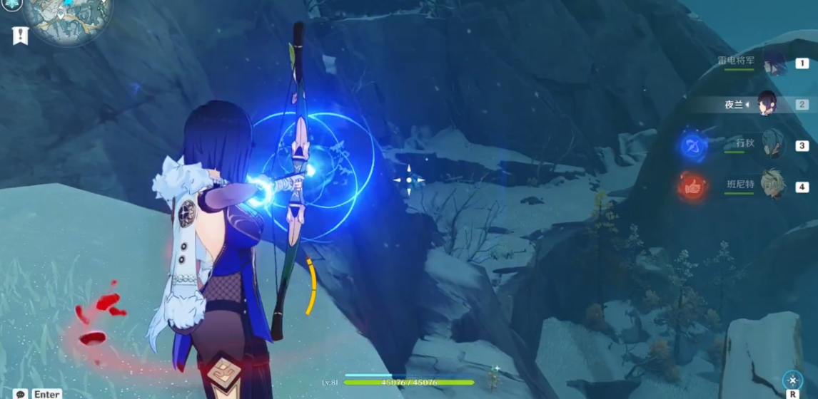 原神探索雪山如何打碎冰