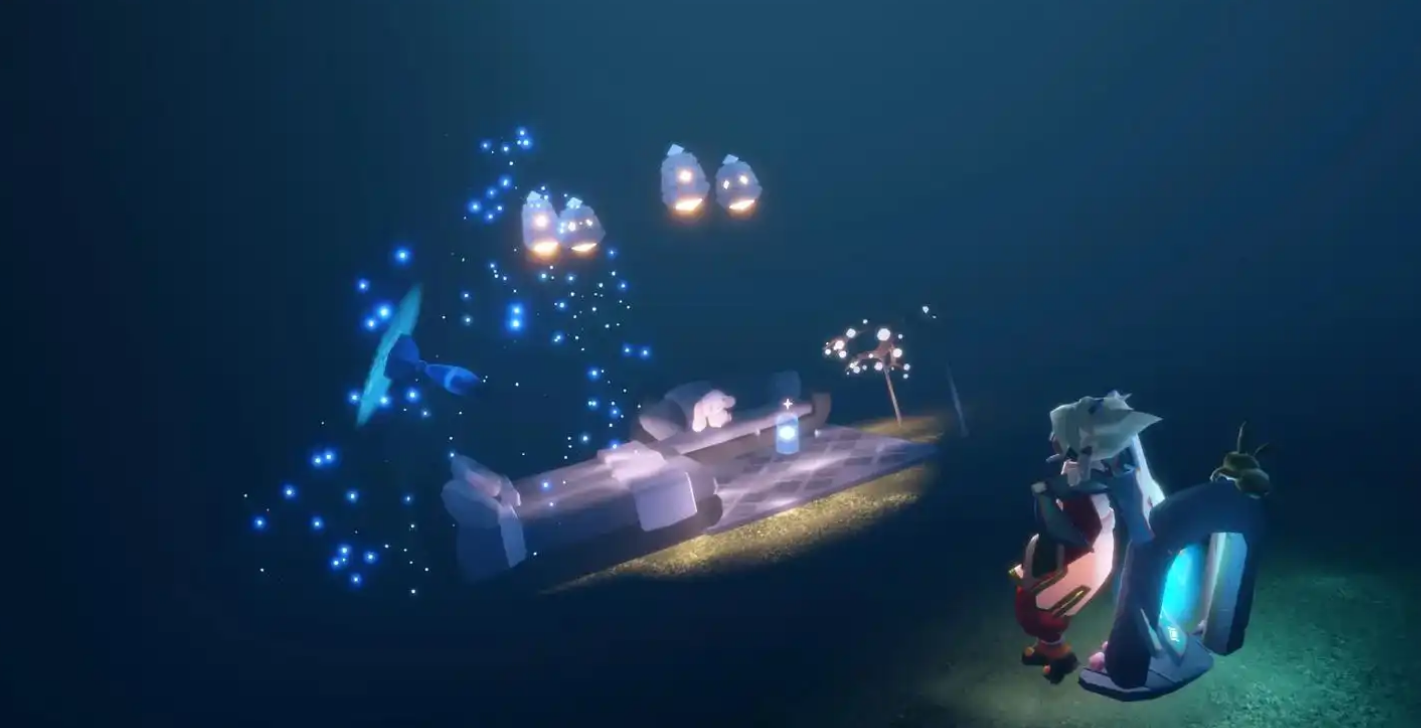 光遇怎么在水下游泳