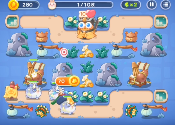 保卫萝卜4攻略阿波道长18关怎么过