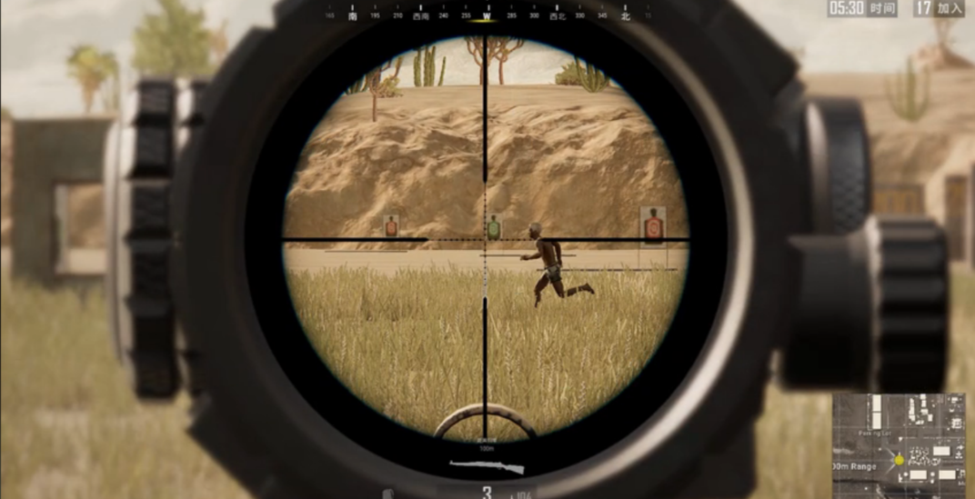 绝地求生用远距离移动靶怎么练枪