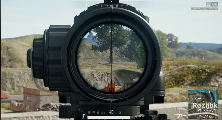 绝地求生如何知道与敌人的距离