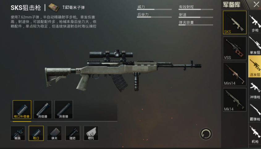 绝地求生刺激战场装备怎么选