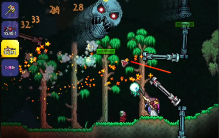 泰拉瑞亚骷髅王用什么打 泰拉瑞亚骷髅王用什么打