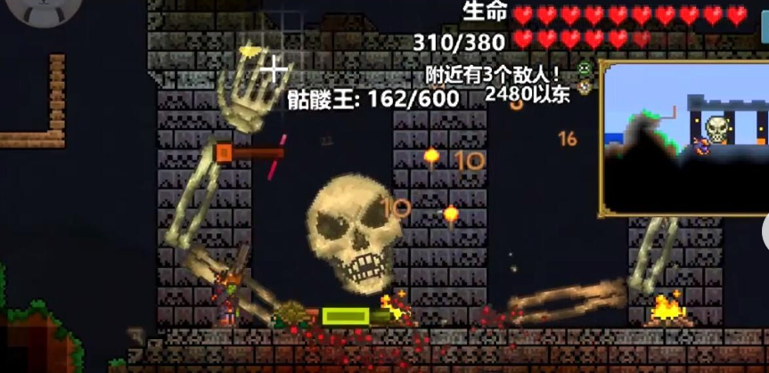 泰拉瑞亚骷髅王用什么打 泰拉瑞亚骷髅王用什么打