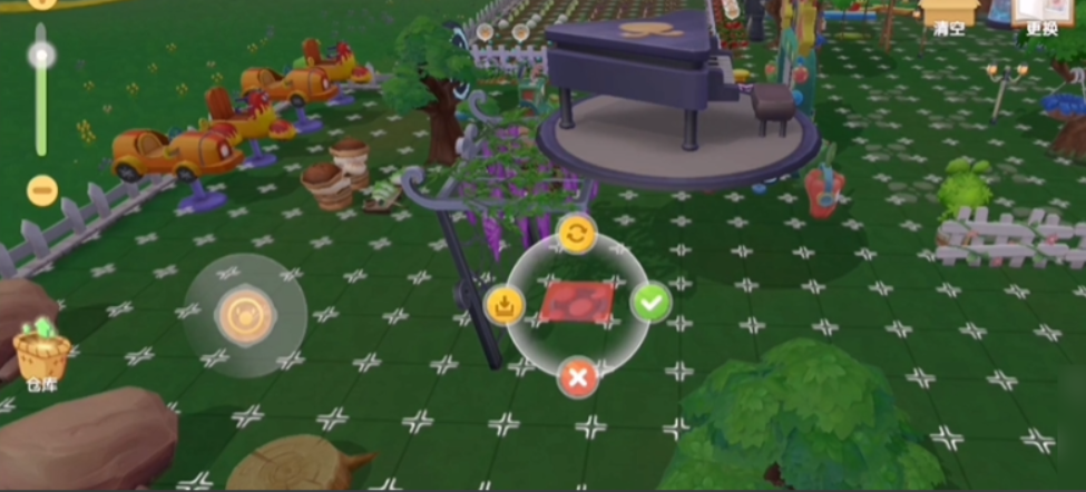 摩尔庄园的邻居家具怎么悬空 摩尔庄园的邻居家具怎么悬空