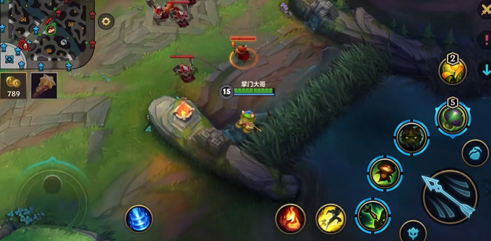 英雄联盟手游如何吸引小兵仇恨