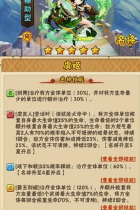 少年三国志虞姬怎么玩