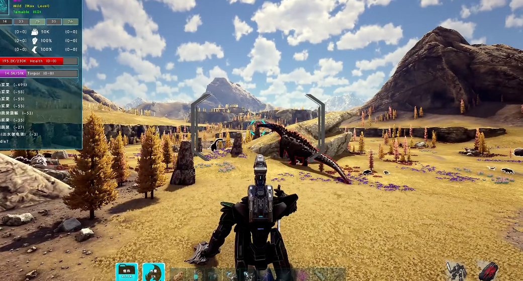 方舟生存进化泰坦龙驯服后吃什么