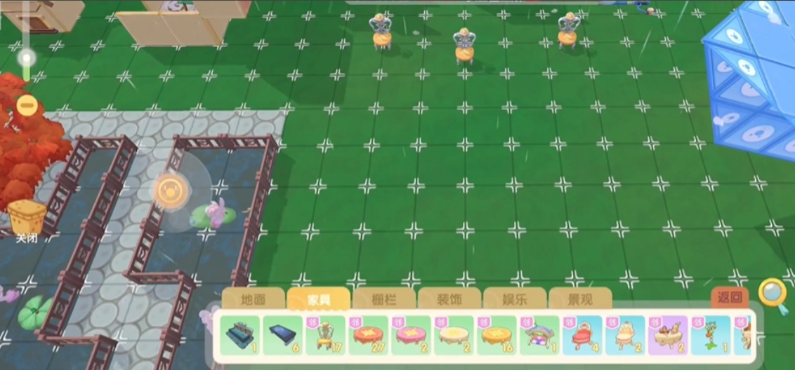 摩尔庄园手游农庄家具怎么收起来