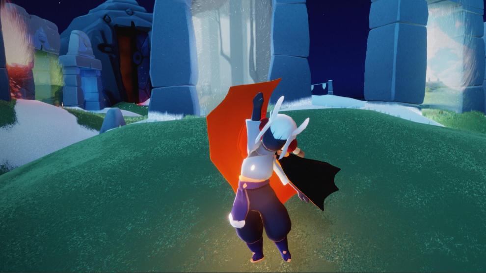 光遇紫斗篷怎么搭配 光遇紫斗篷怎么搭配