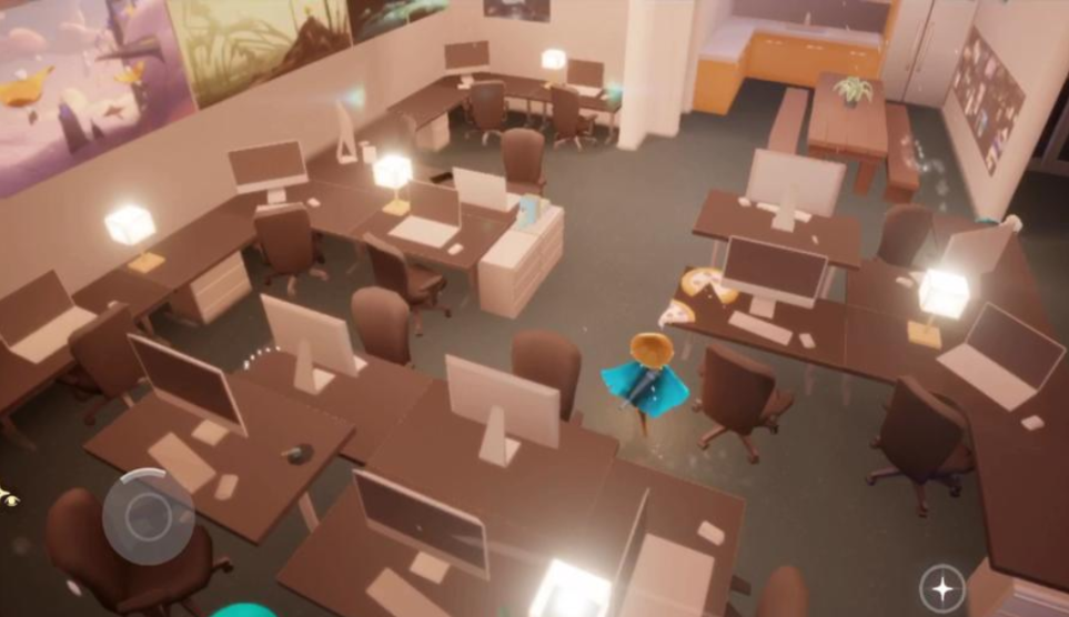 光遇怎么拿到办公室的斗篷