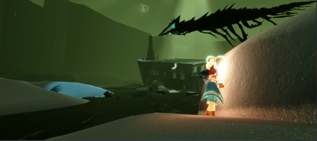 光遇如何从墓土去到峡谷终点