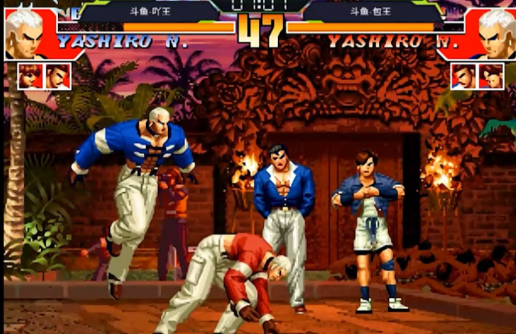 拳皇97怎么防御反击