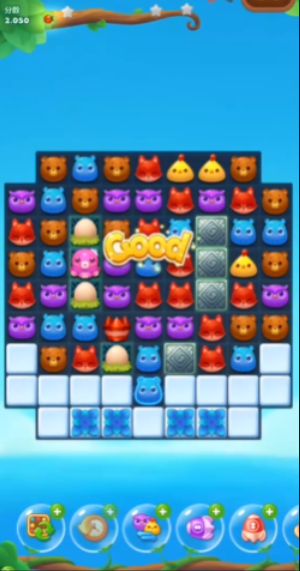 开心消消乐怎么能得高分