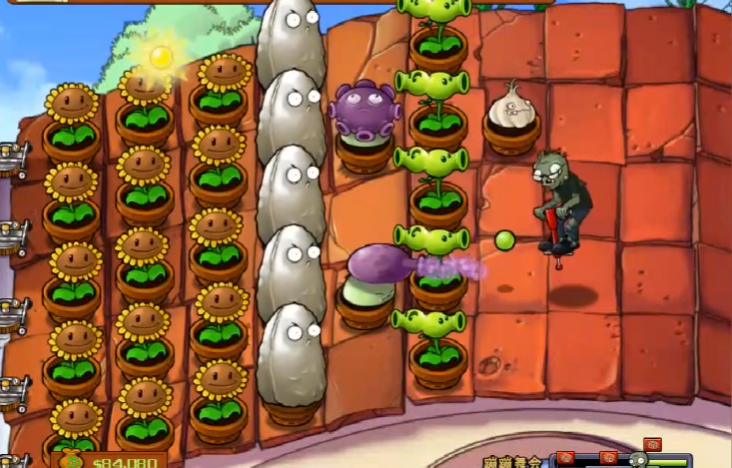 植物大战僵尸的蹦蹦舞会怎么破解