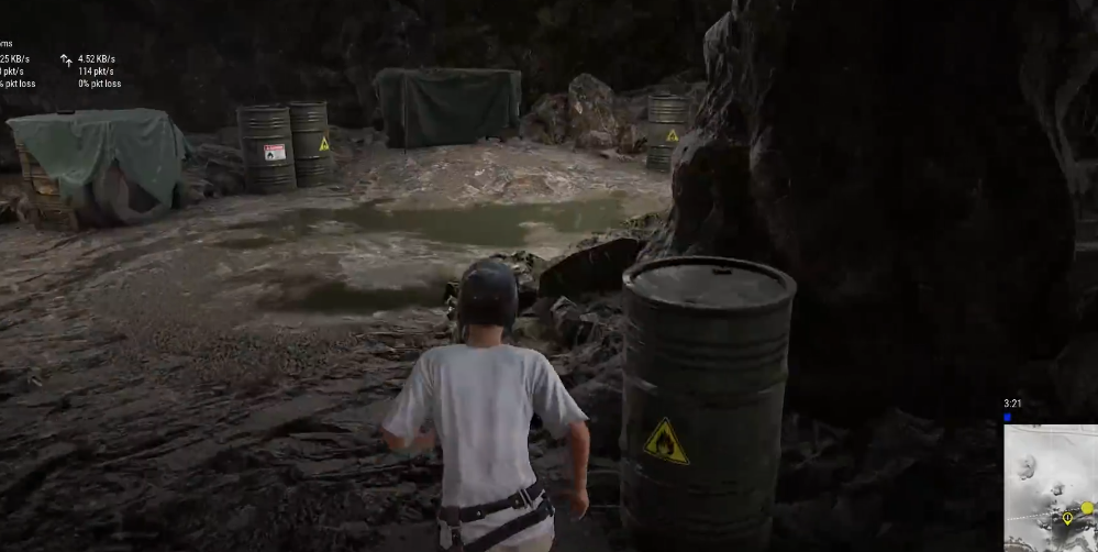 绝地求生海岛地图哪里有山洞