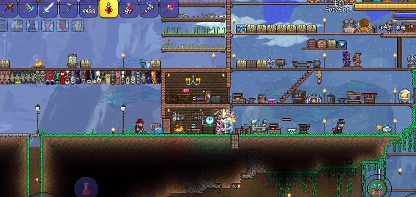 泰拉瑞亚150血瓶怎么做