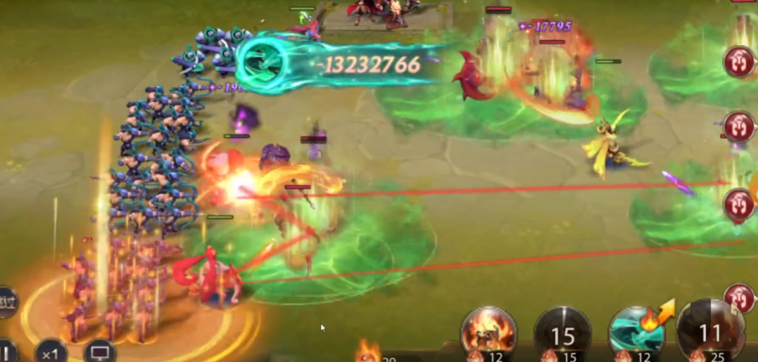 少年三国志零前盾后弓怎么打