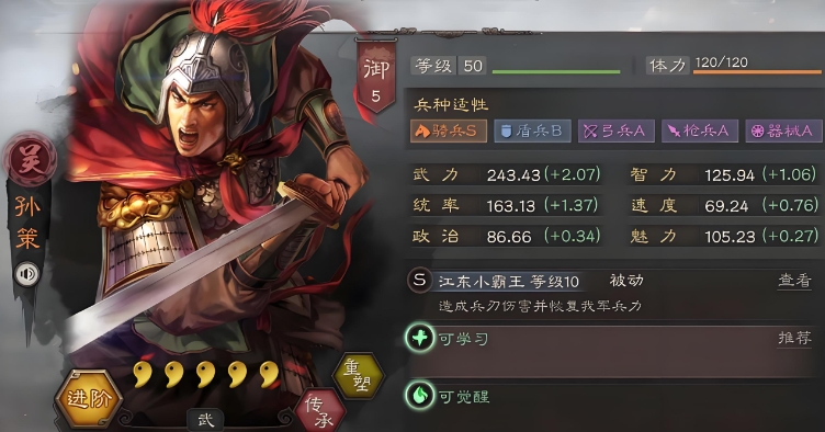 三国志战略版孙策能搭配什么