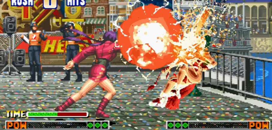 拳皇97人物怎么爆气