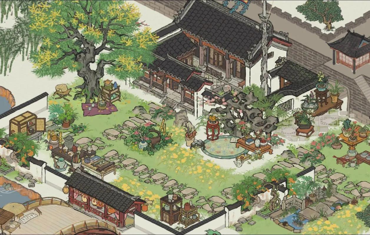 江南百景图在哪喝茶 江南百景图在哪喝茶