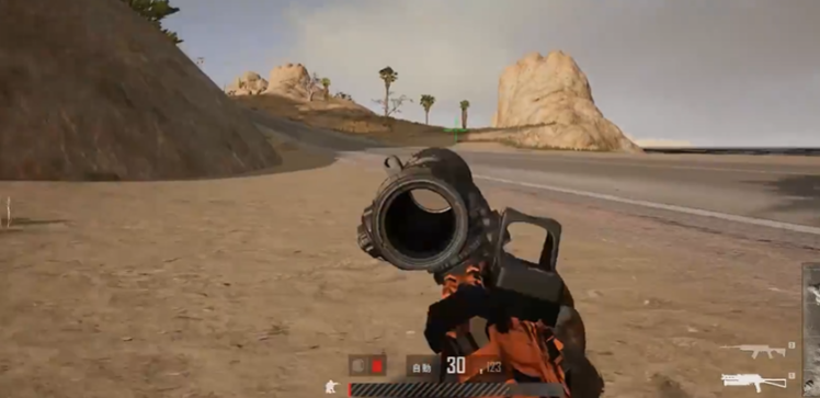 绝地求生怎么侧瞄准镜