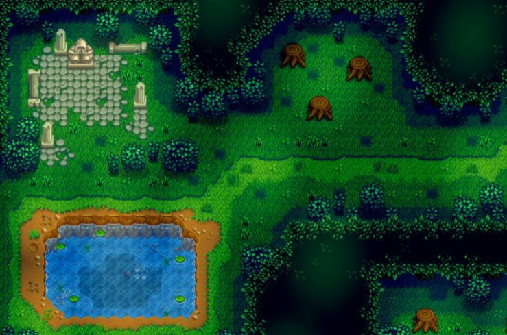 星露谷物语煤矿森林在哪里