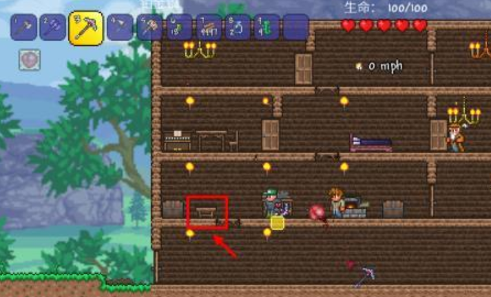 泰拉瑞亚怎么合成锻造台