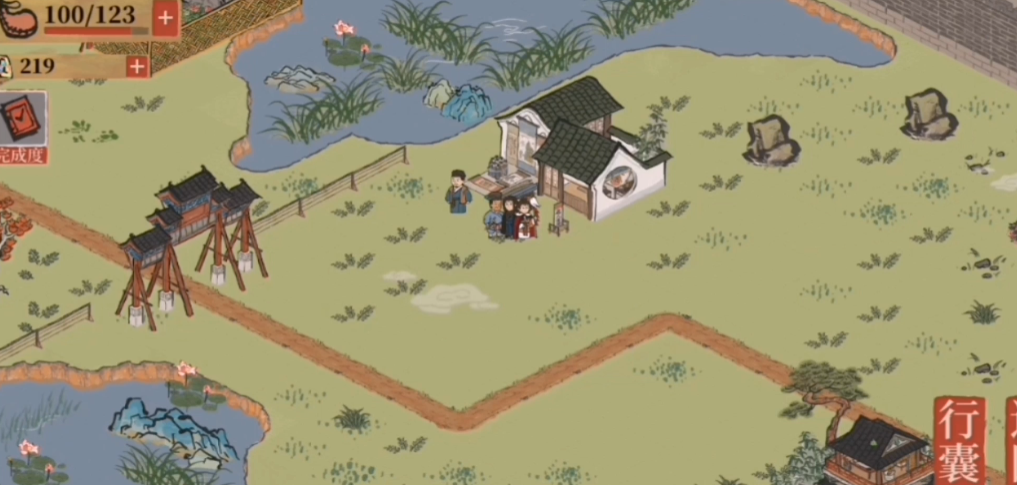 江南百景图叶闻灯放哪