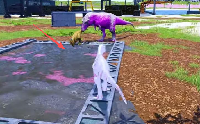 恐龙岛怎么吃肉和喝水