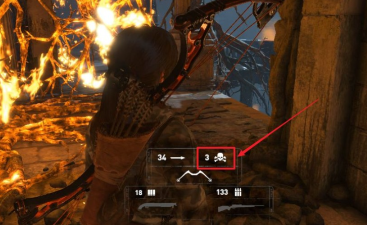 古墓丽影崛起怎么使用特殊箭矢