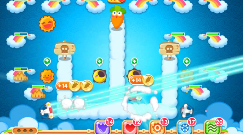 保卫萝卜63关怎么过