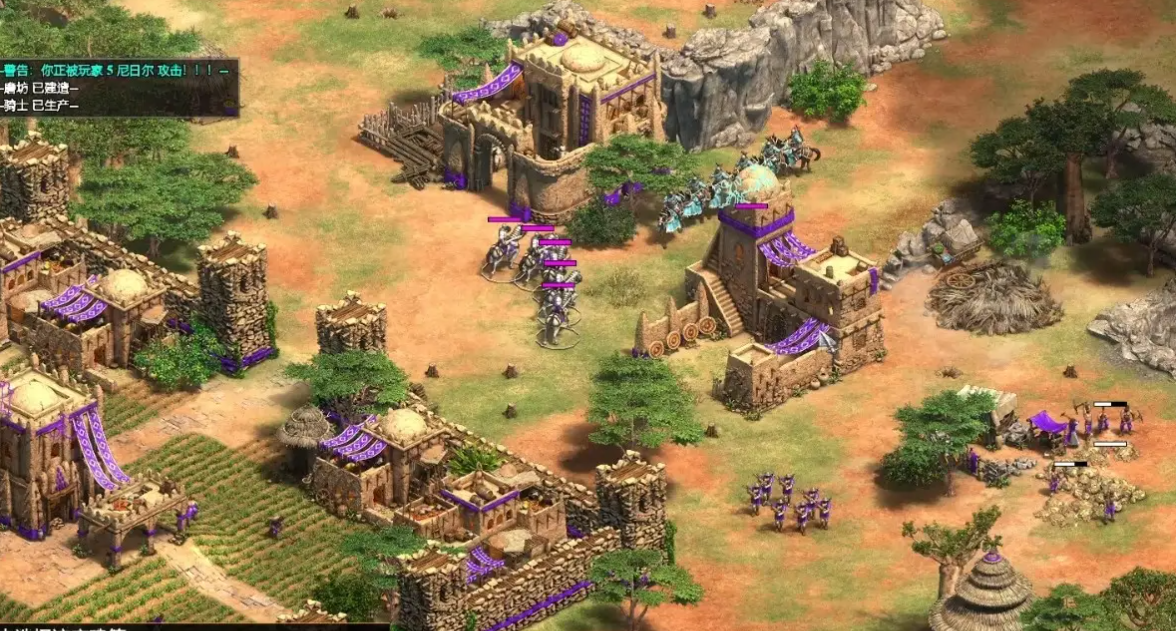 帝国时代2长弓兵怎么打