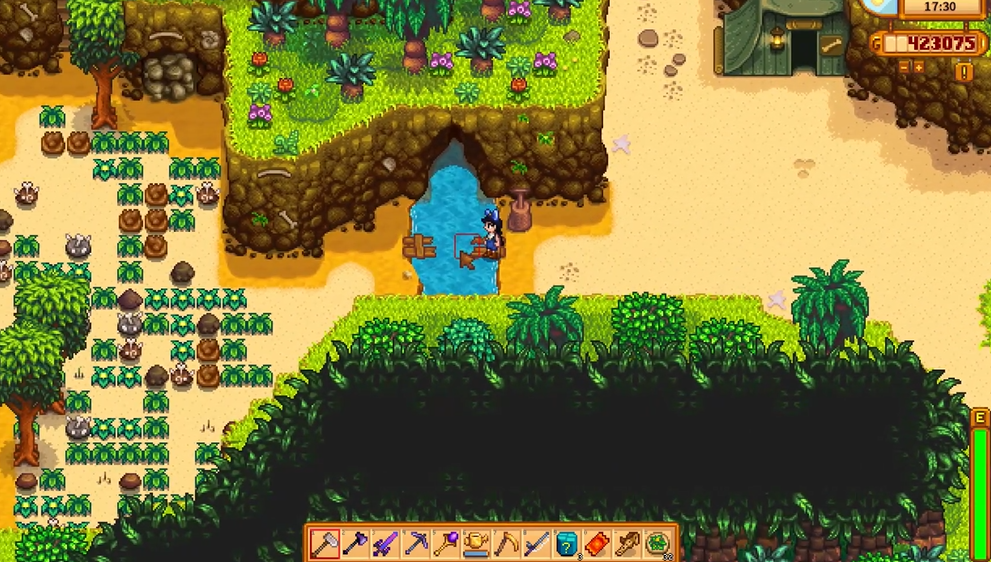 星露谷物语姜岛怎么过河