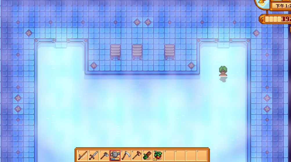 星露谷物语温泉山洞怎么进去