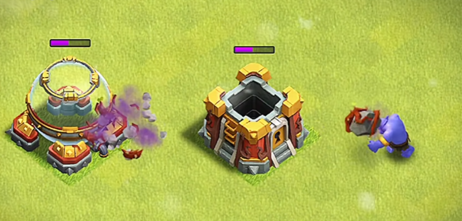 部落冲突巨石投手怎么打怪