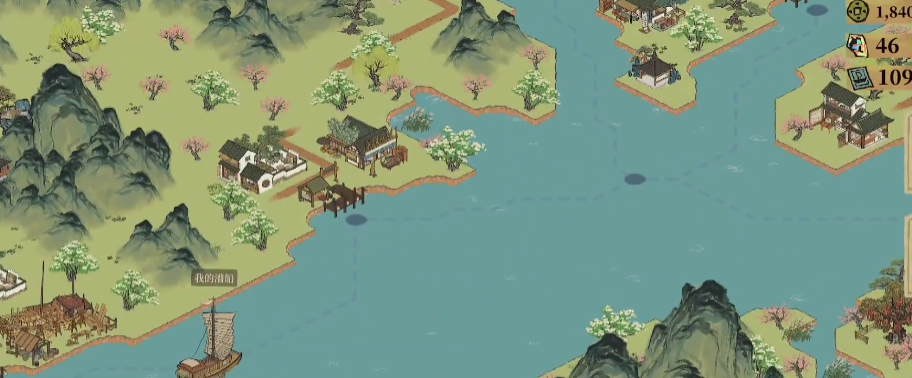 江南百景图渔具店怎么摆