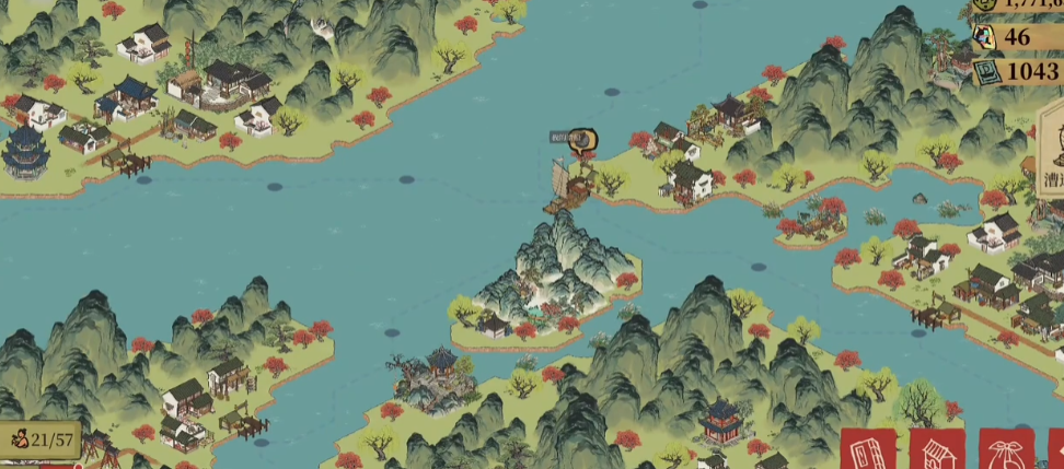 江南百景图渔具店怎么摆