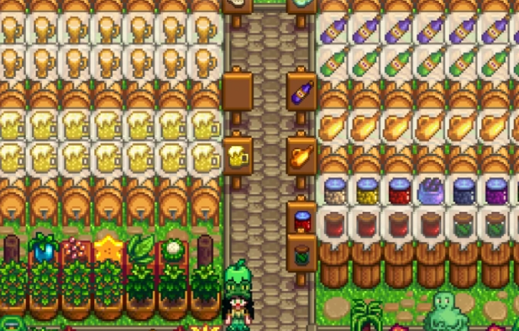 星露谷物语如何做酒